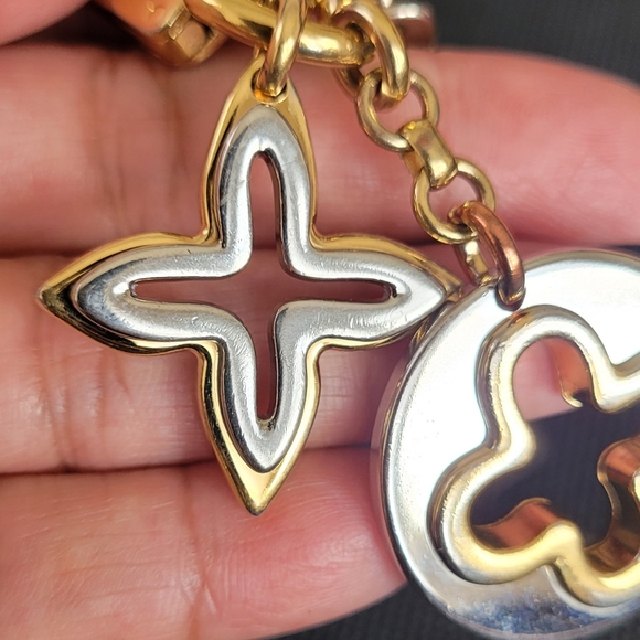 LOUIS VUITTON Silver & Gold Insolence Charm - Picture 4 of 7